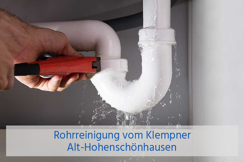 Rohrreinigung vom Klempner Alt-Hohenschönhausen